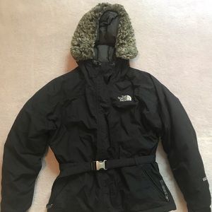 The North Face Hyvent Down Insulated Belted Jacket